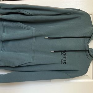 White Fox Double Or Nothing Hoodie Petrol